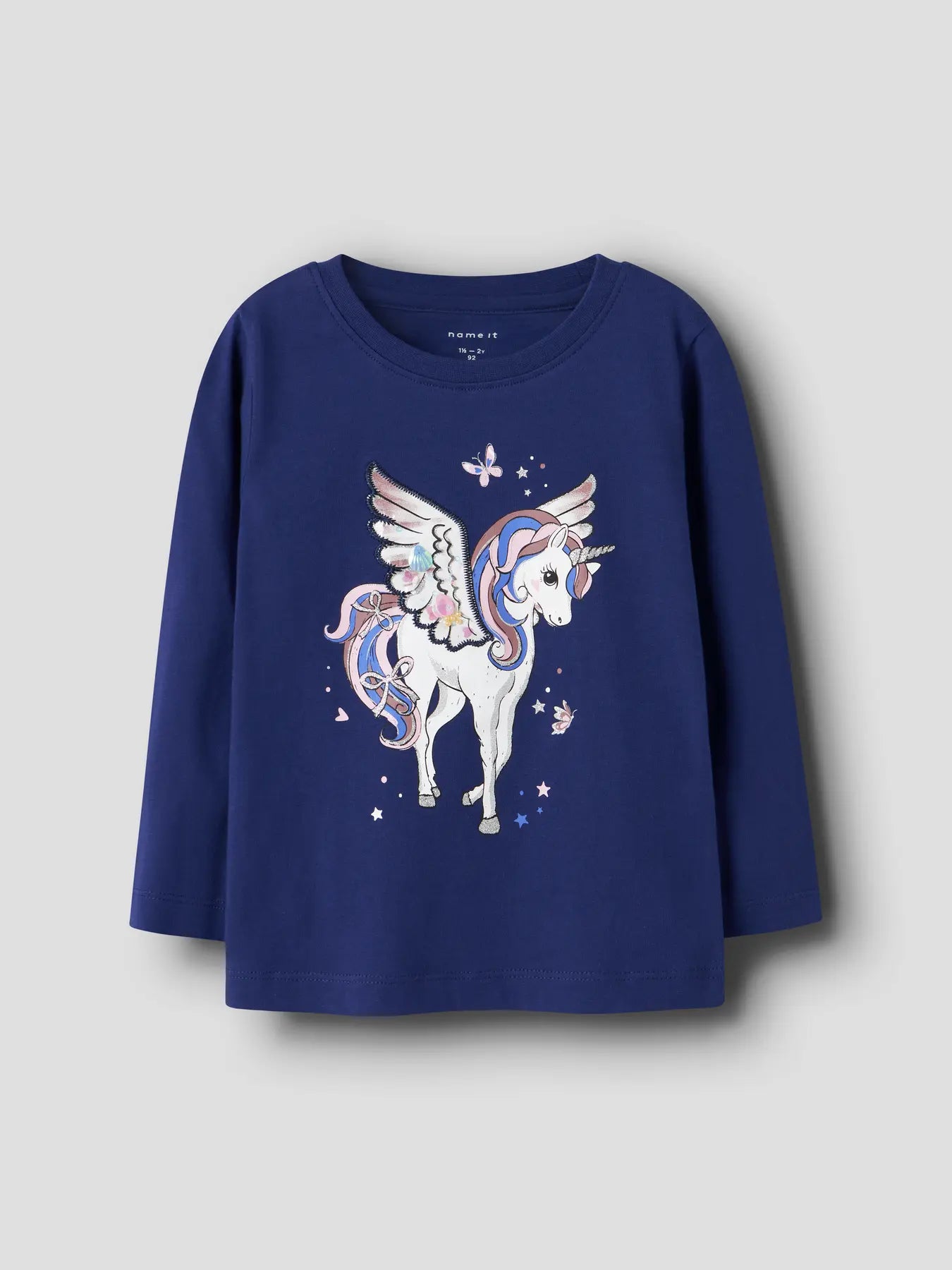 Name it Ninna Langarmshirt Einhorn