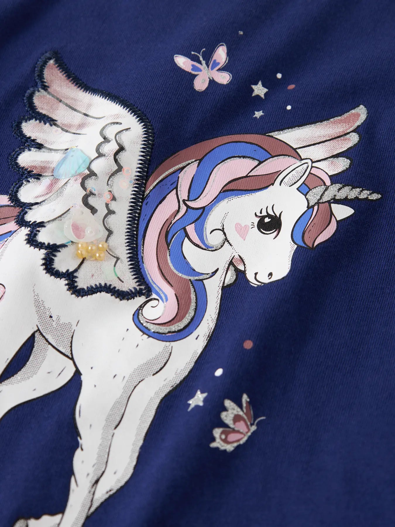 Name it Ninna Langarmshirt Einhorn