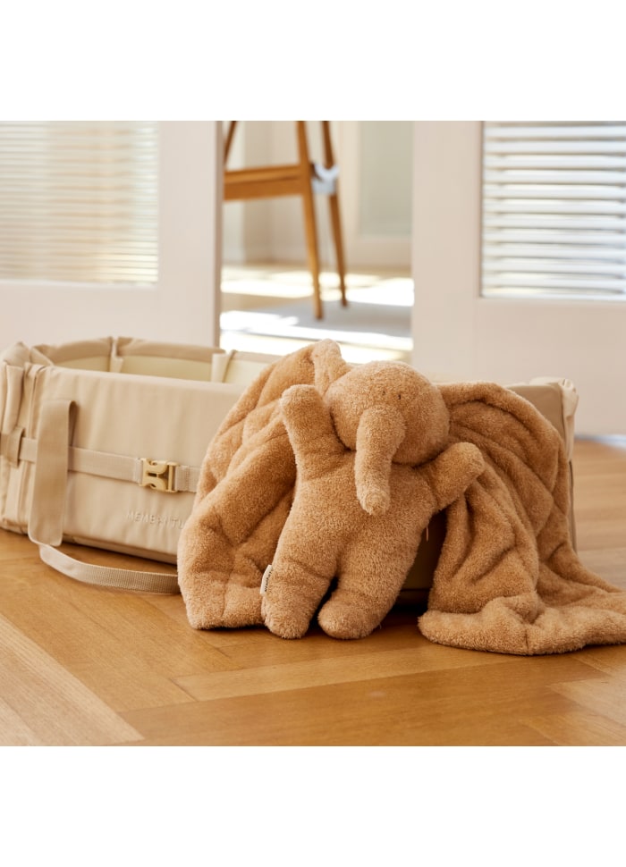 Membantu Magma Gewichtskuscheltier mit Glasperlenfüllung braun