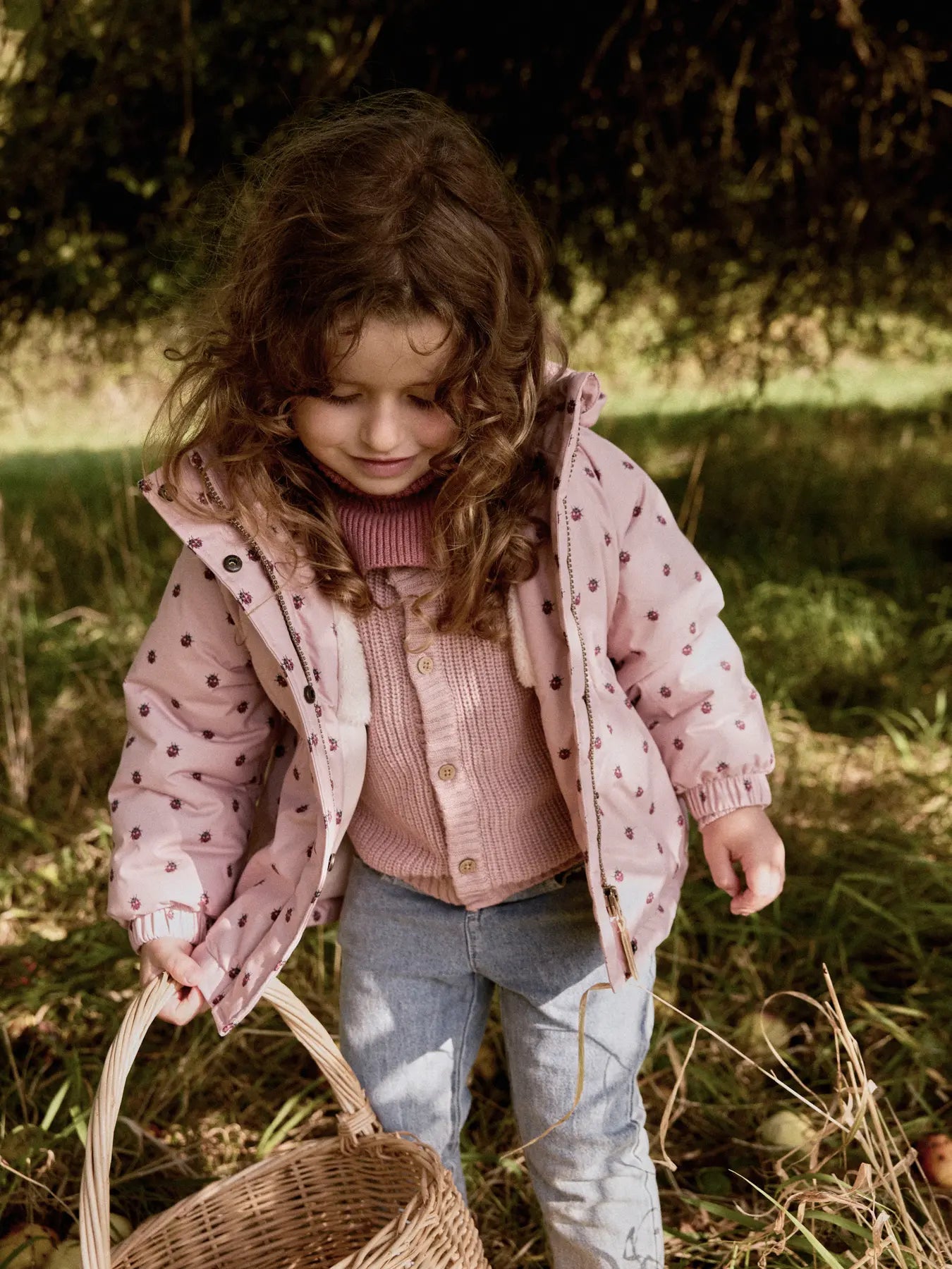 Lil' Atelier Schneejacke Marienkäfer