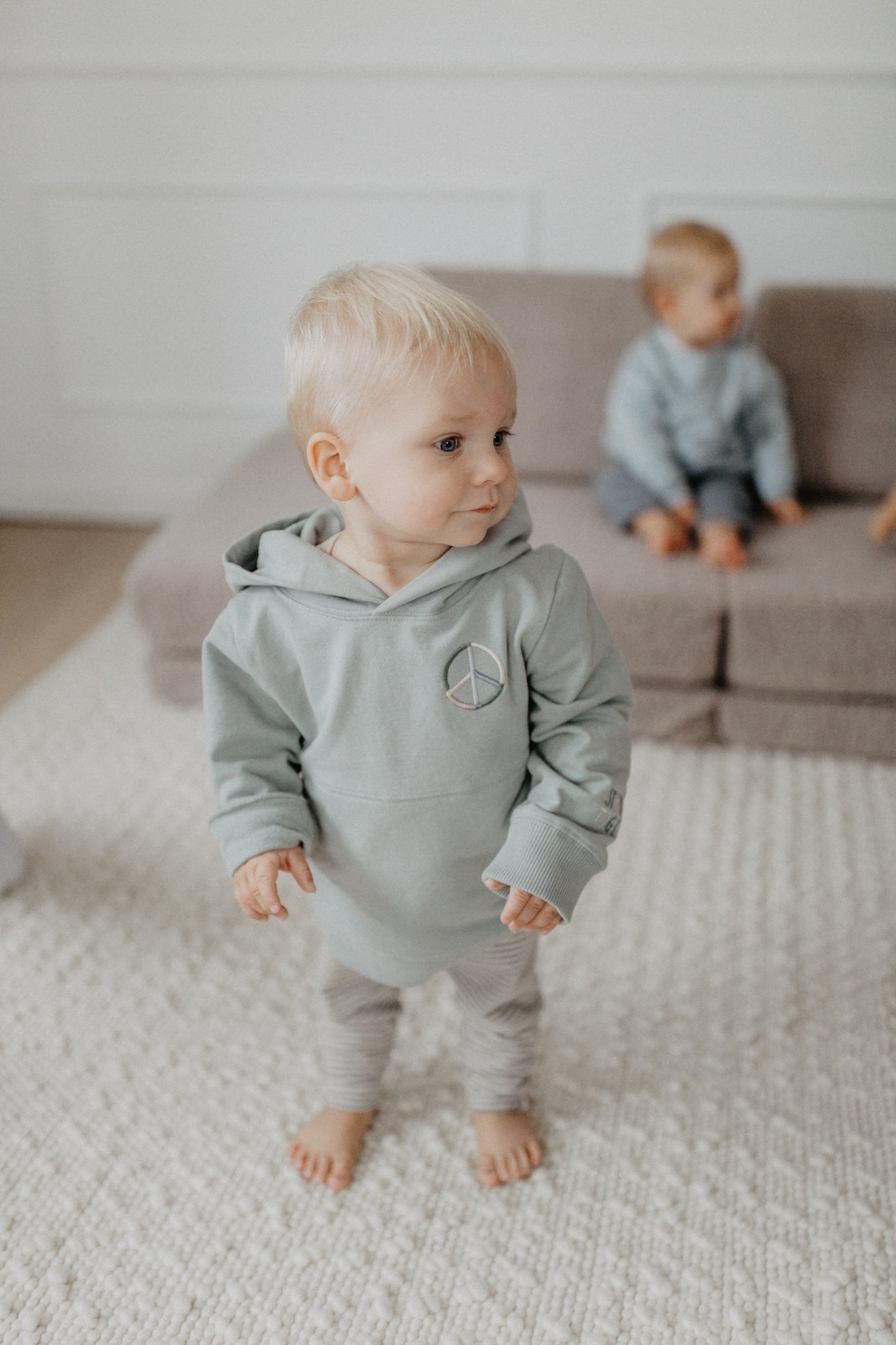 Leevje unisex oversized Hoodie 'peace'