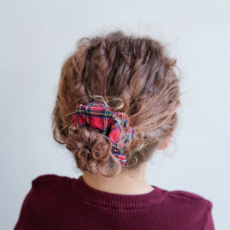 Mimi & Lula Tartan Scrunchies