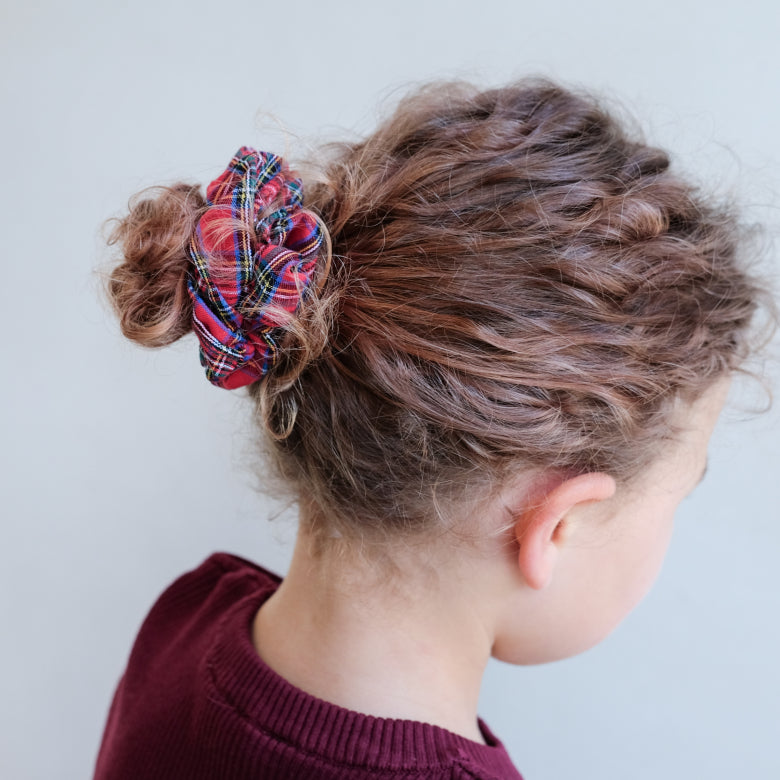 Mimi & Lula Tartan Scrunchies