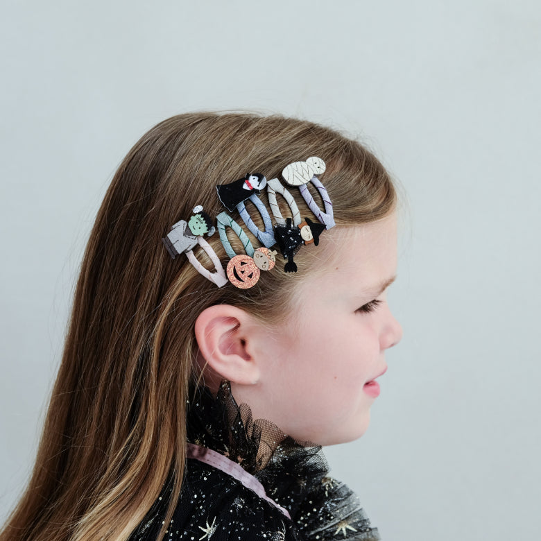 Mimi & Lula Halloween Monster Mini Haarclips
