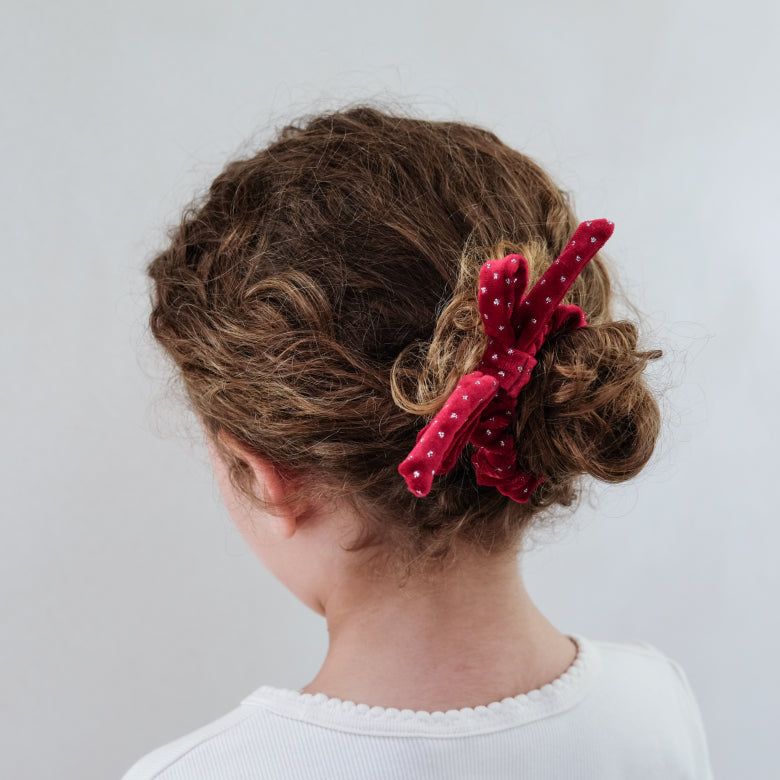 Mimi & Lula Weihnachts-Samt-Scrunchies