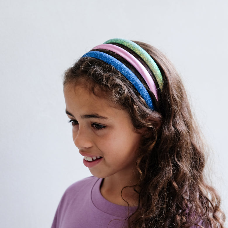 Mimi & Lula Glitzer-Haarreif 3-er Set