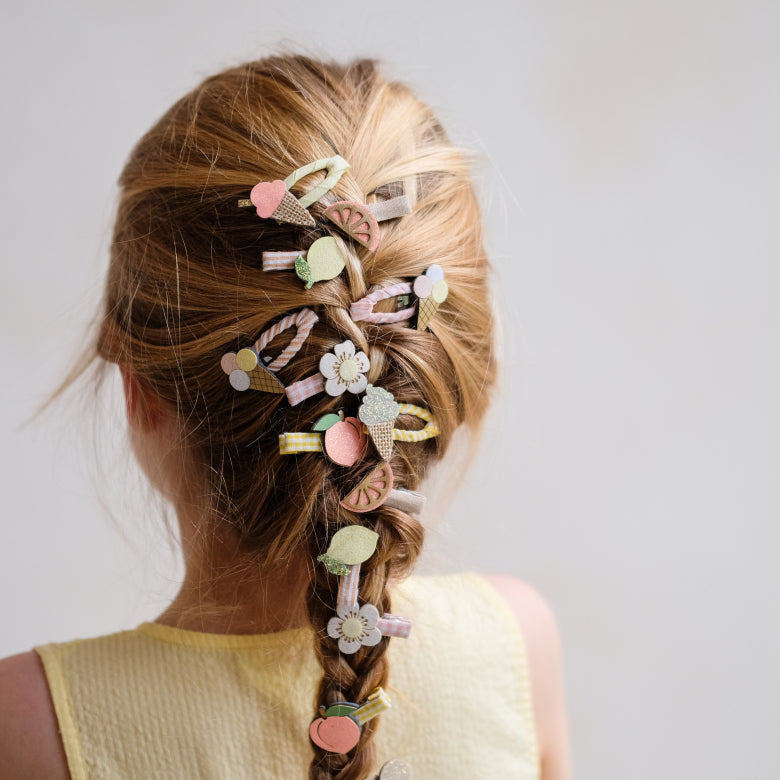 Mimi & Lula Peachy Citrus Mini Haarclips