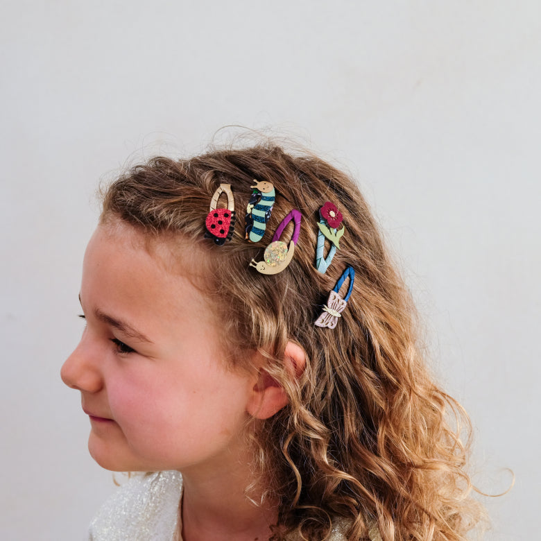 Mimi & Lula Winter Tiermotive Mini Haarspangen