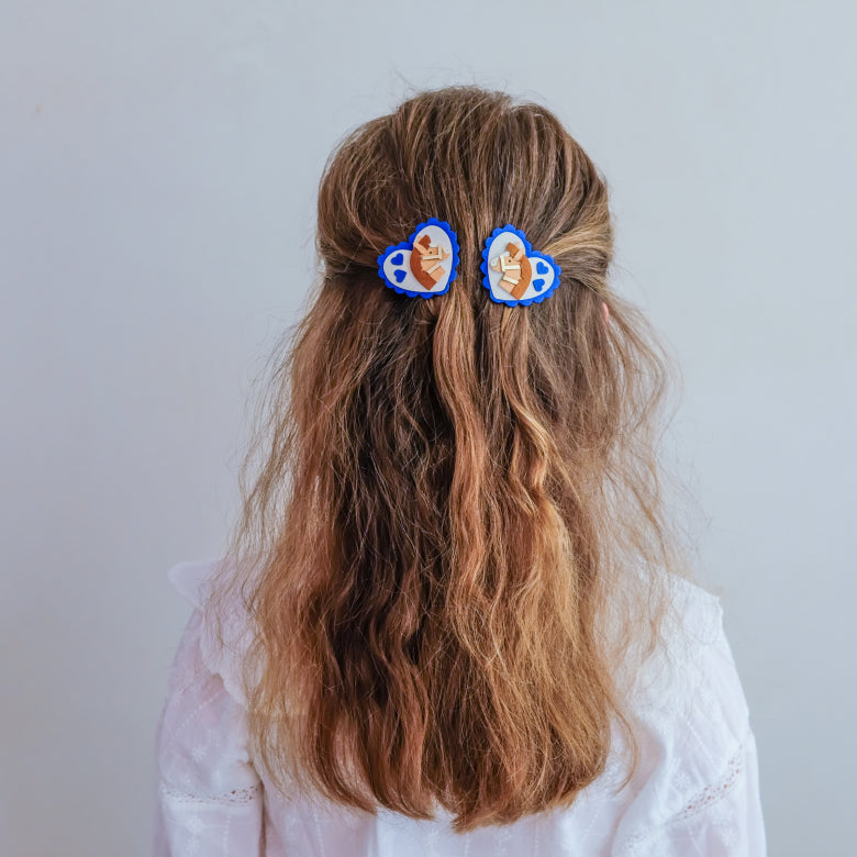 Mimi & Lula Pony Herz Haarspangen