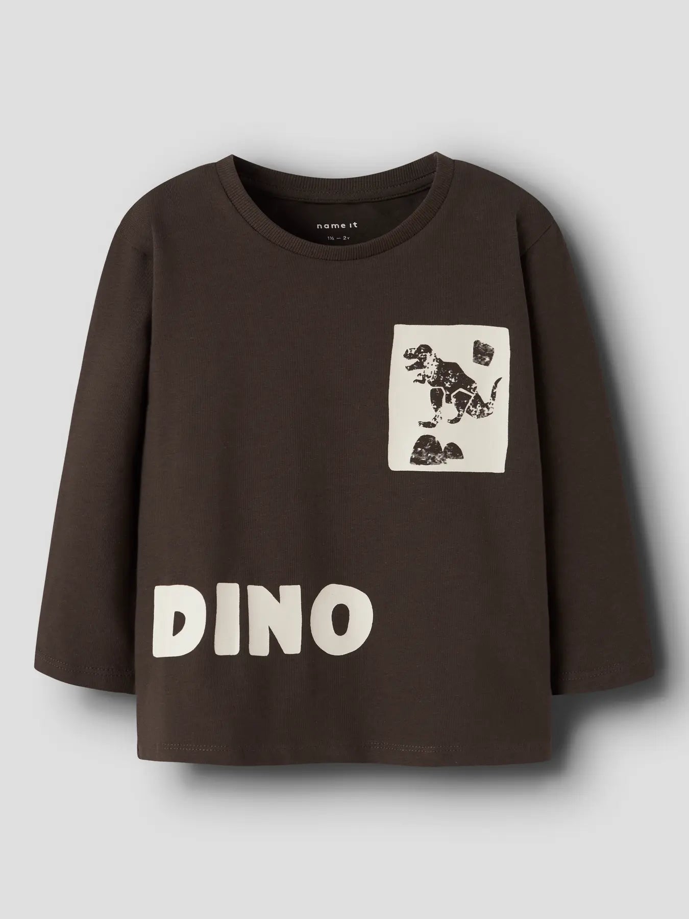 Name it Langarmshirt Niklaus Dino
