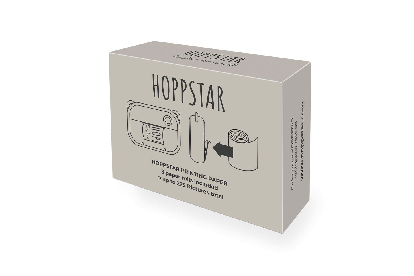 HOPPSTAR! Papierrollen 3er Nachfüllpack