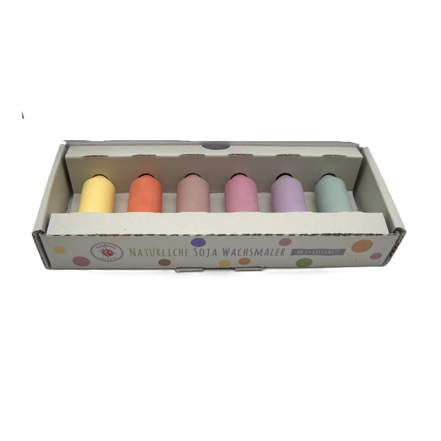 Lulubug Natürliche Soja Wachsmaler „Pastell“