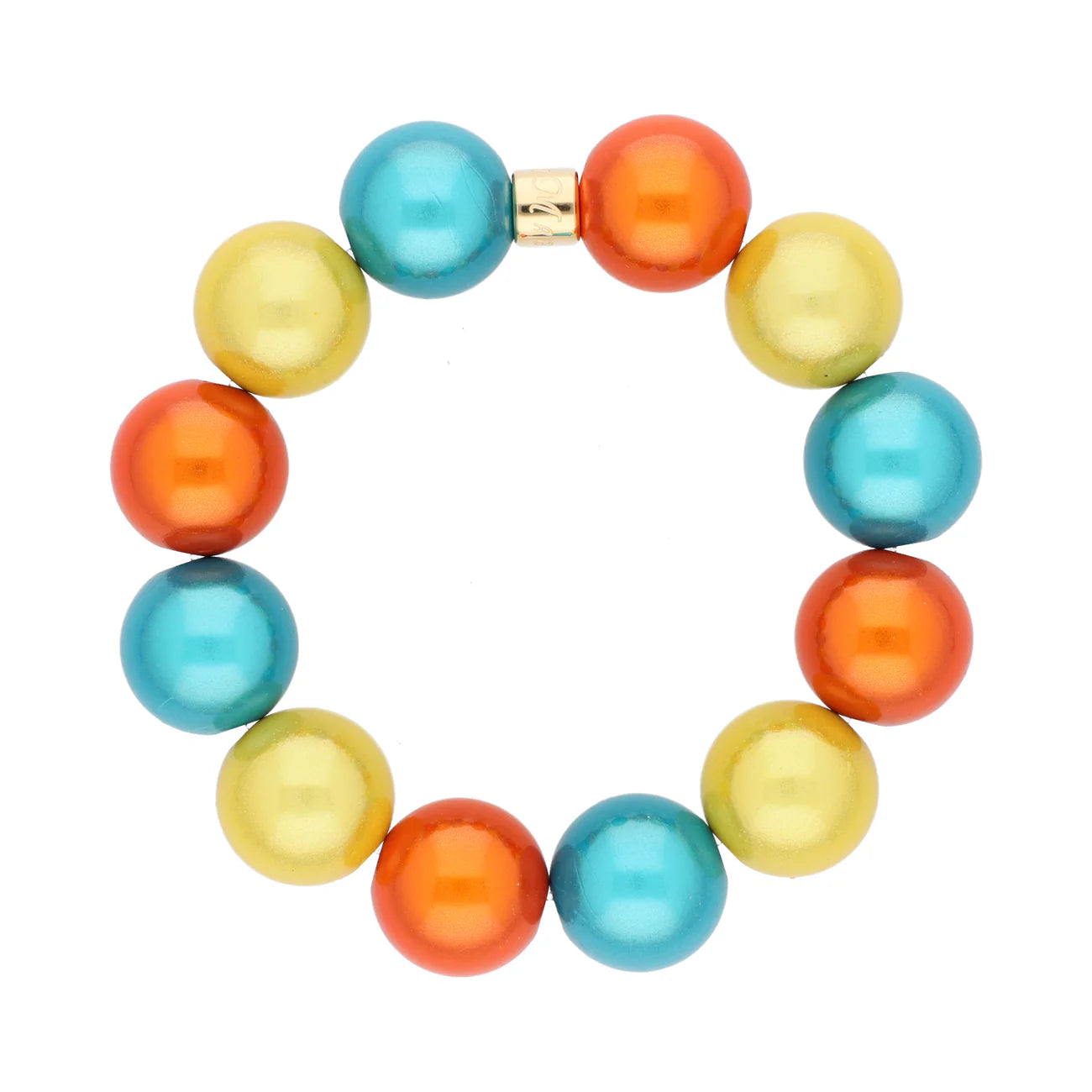 Magic Pearl Tropical Sunshine Perlenarmband - Statement (18mm)
