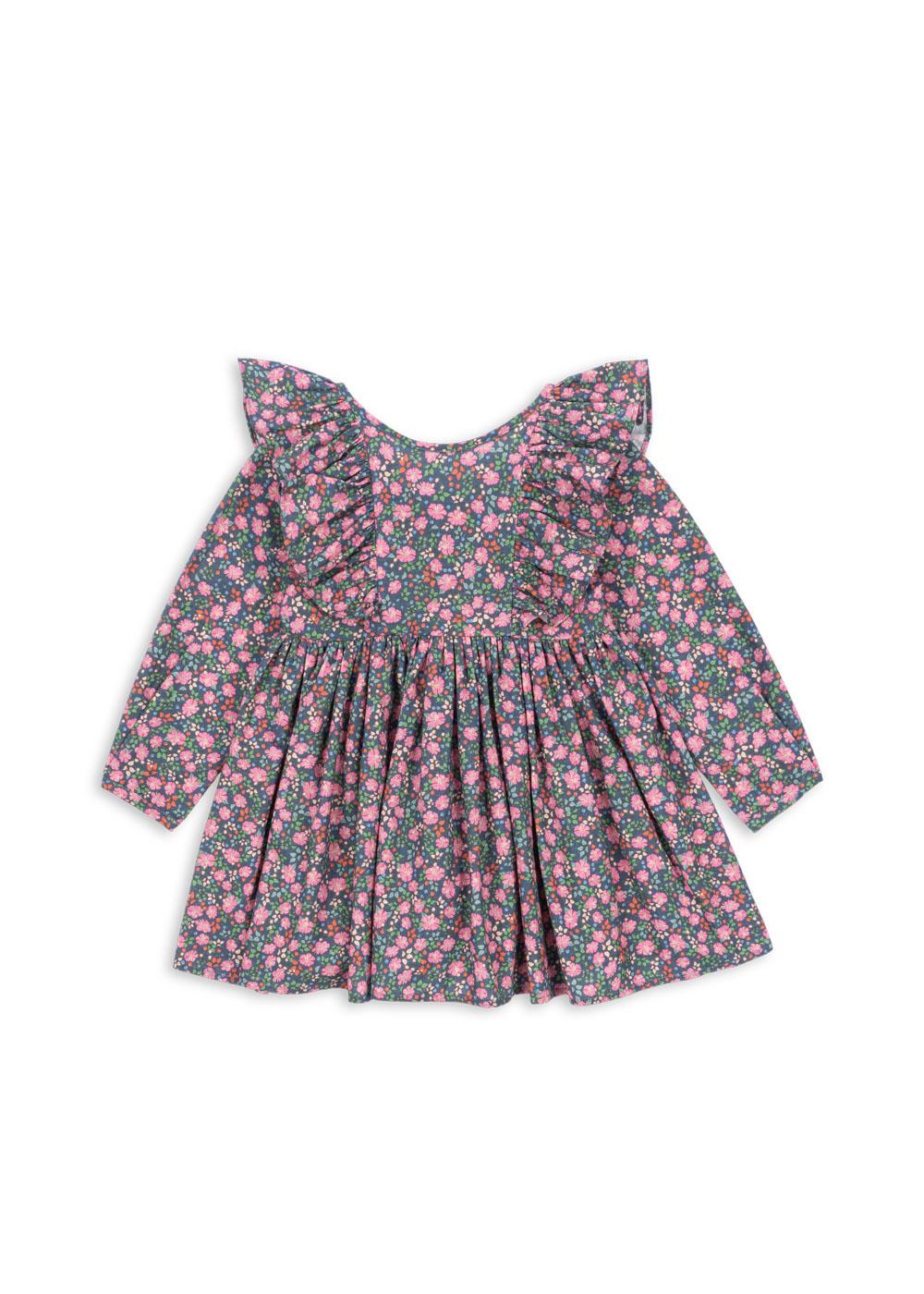Konges Sløjd Cianna Schleifen Kleid GOTS