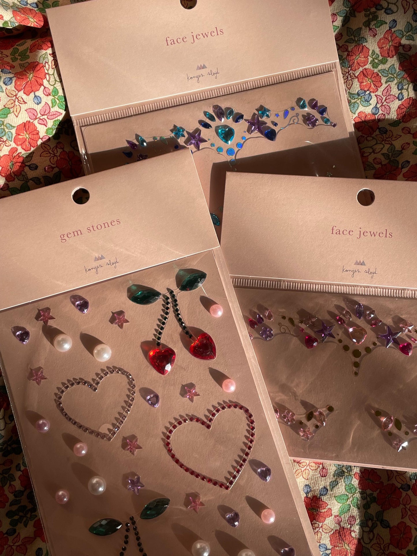 Konges Sløjd face jewels / ocean mix