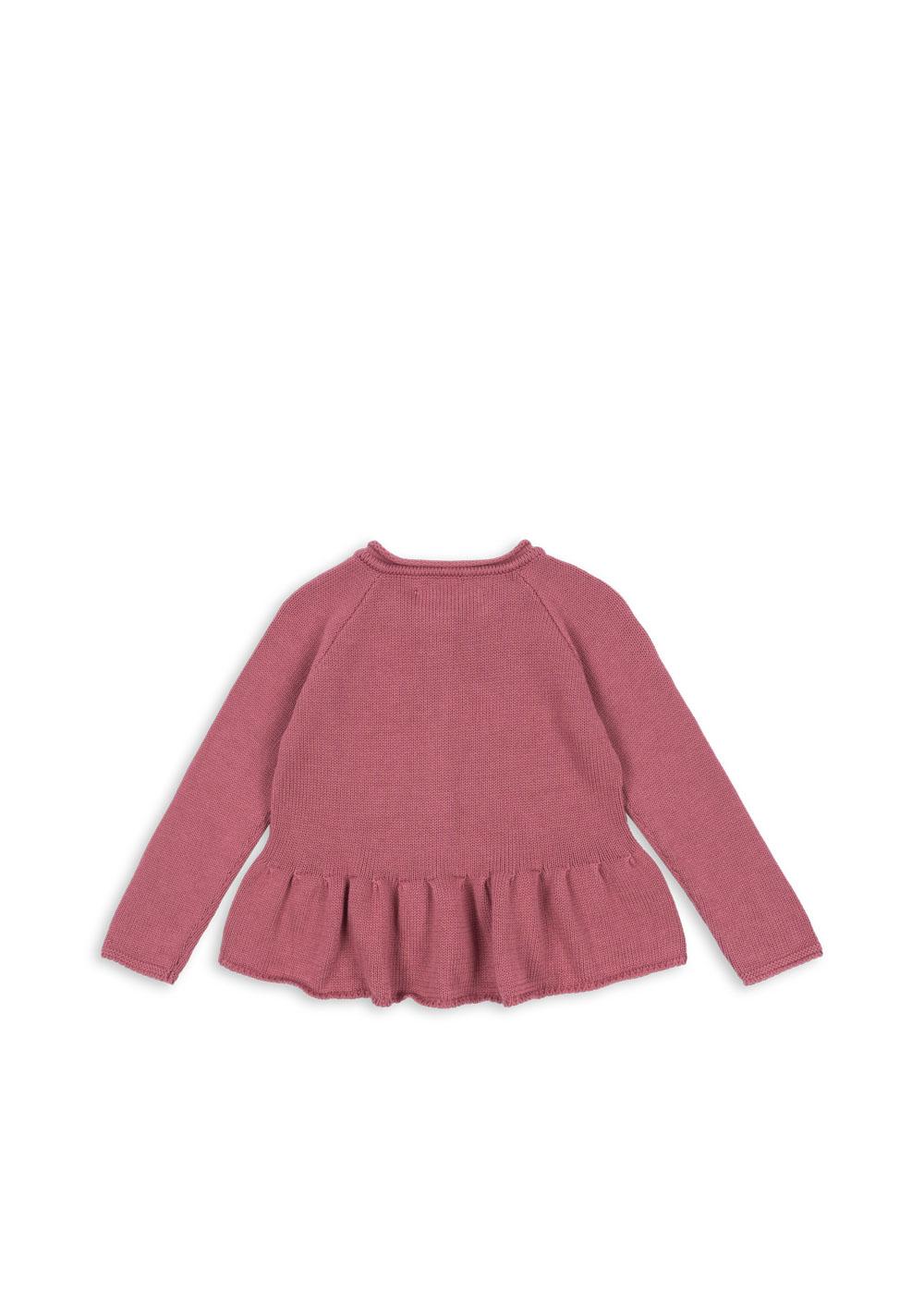 Konges Sløjd Cabby Rüschen Strickjacke