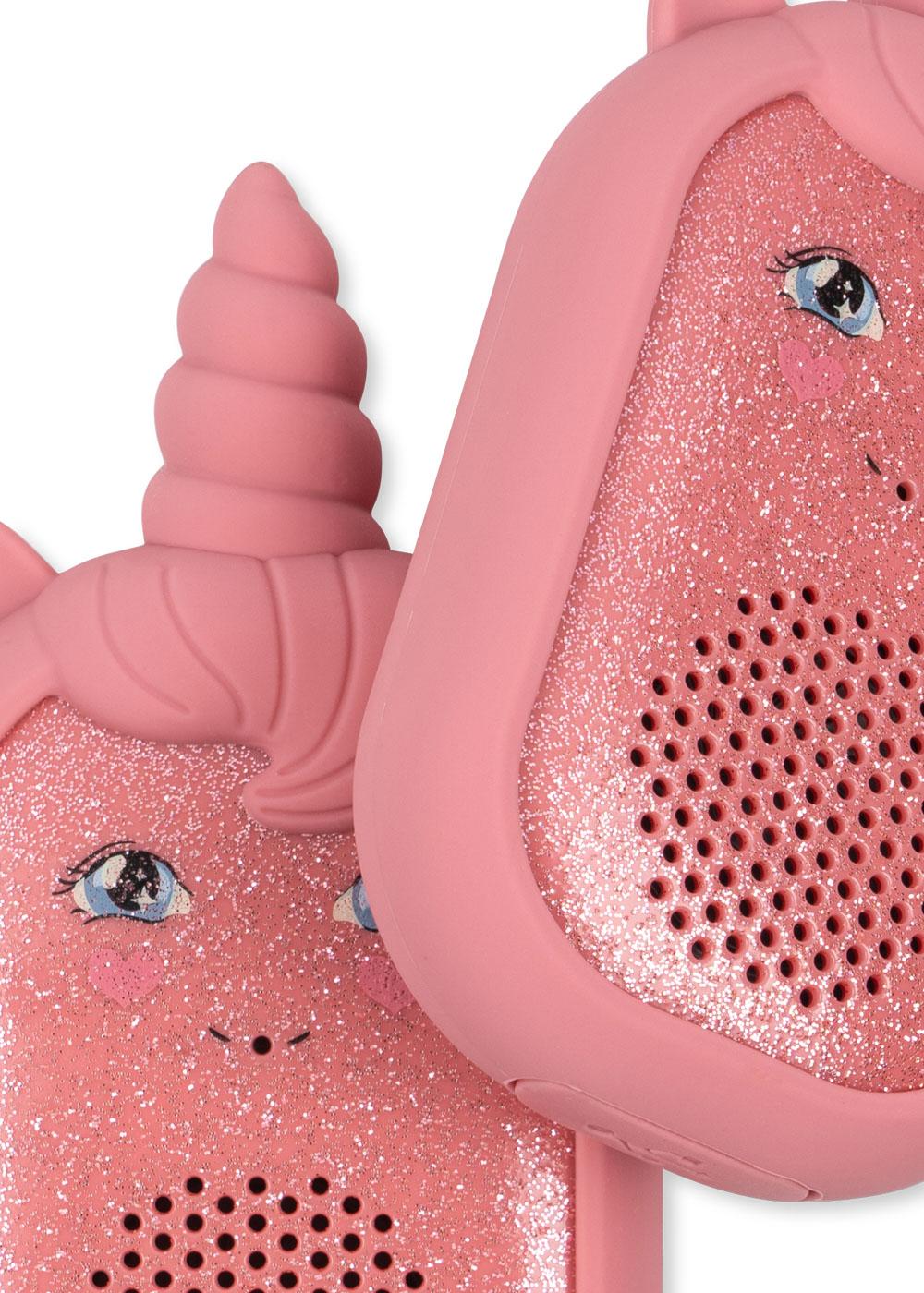 Konges Sløjd Glitzer Einhorn Walkie-Talkie