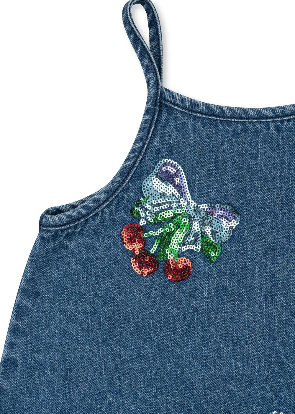 Konges Sløjd Magot Jeanskleid GOTS