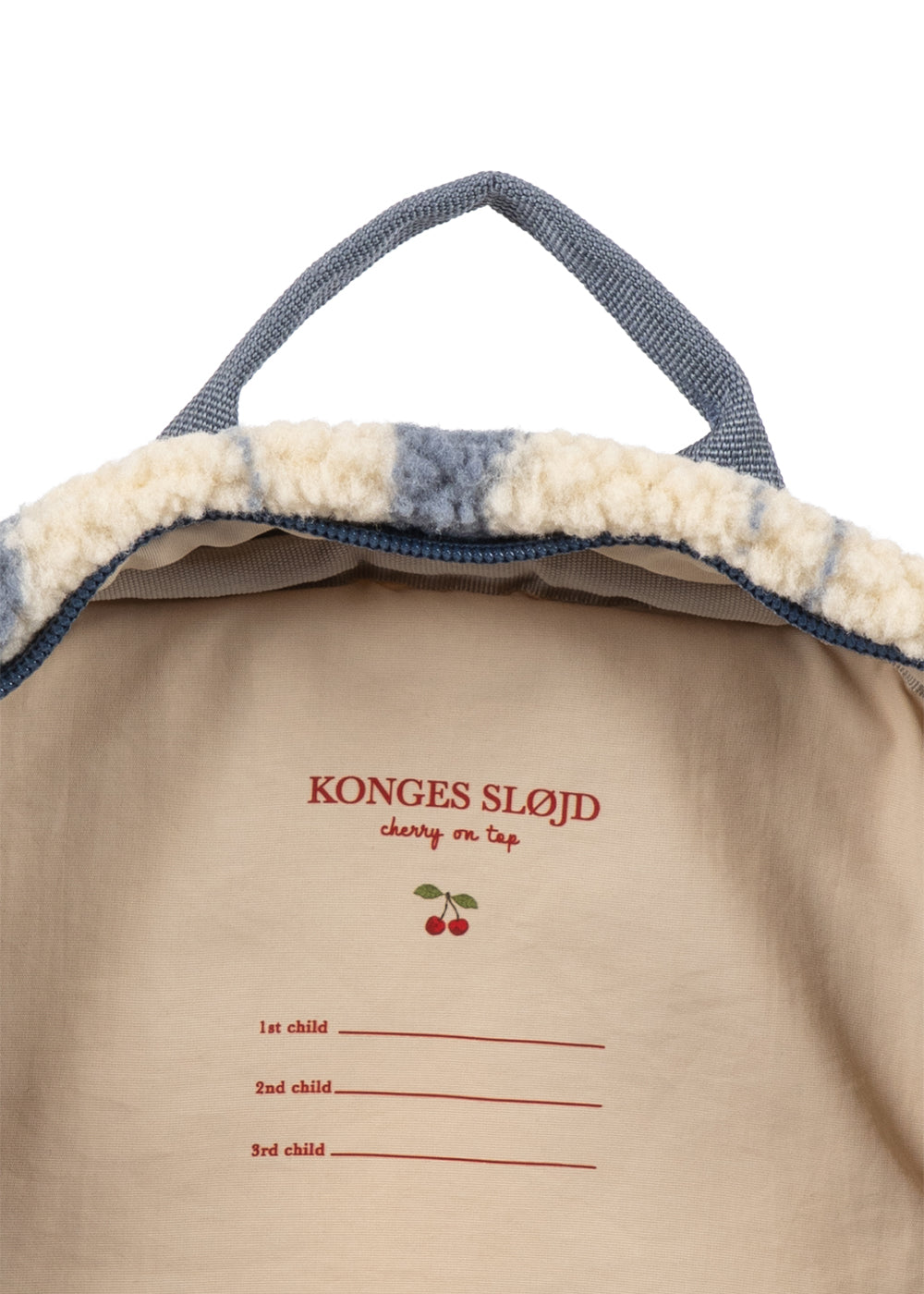 Konges Sløjd Jody Teddy Rucksack Schwan