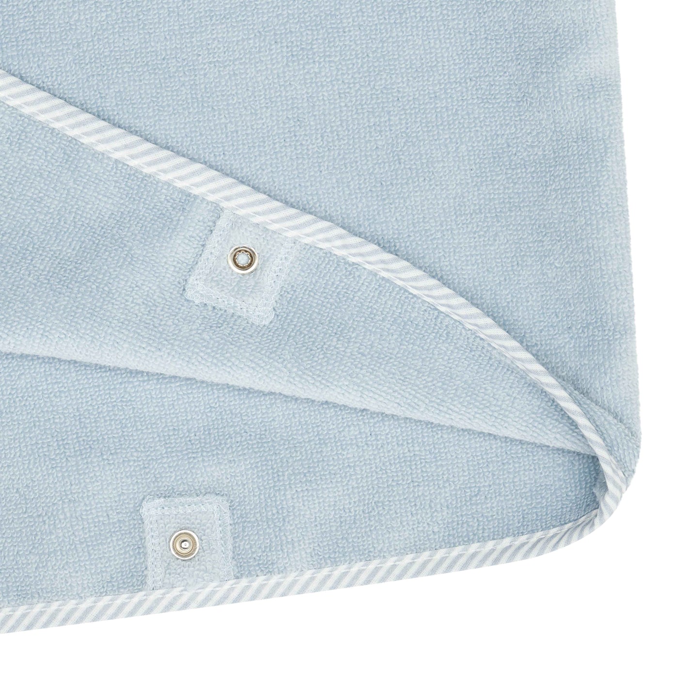 Bade Poncho blau