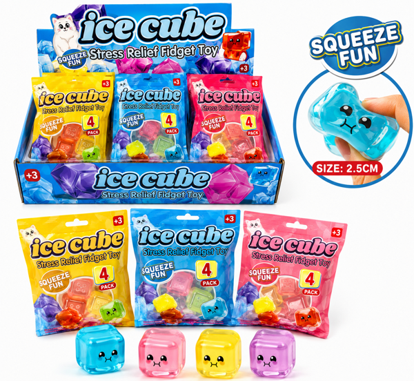 4er Pack SQUEEZE ICE CUBES