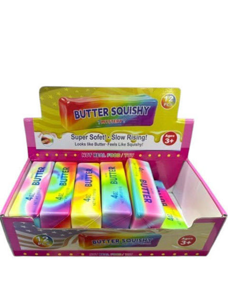 Bunte Squishy Butter, 13.5cm