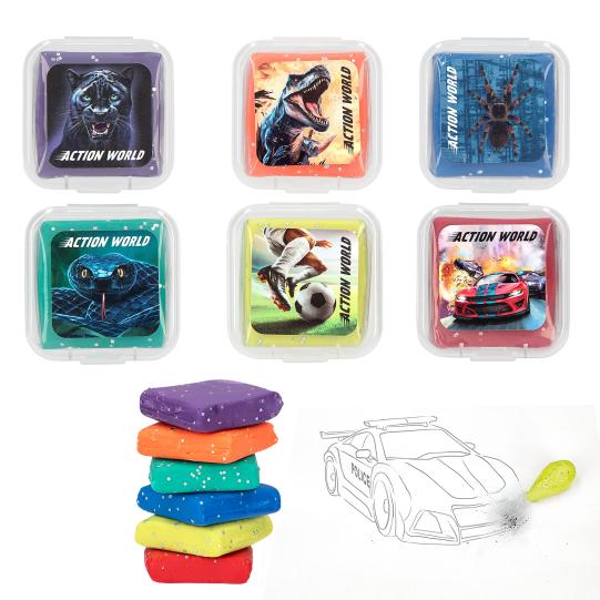 Action World Knetradiergummi
