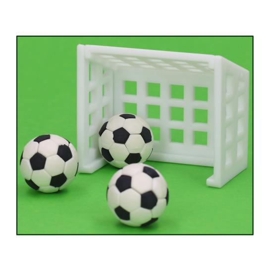 Action World Fussball Radiergummi Set