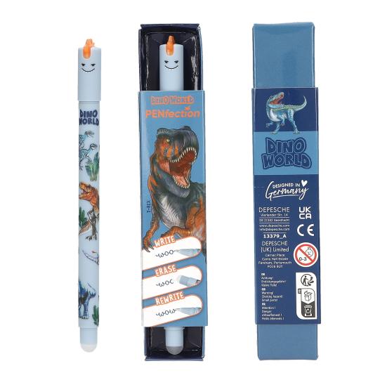 Dino World Radierbarer Gelstift