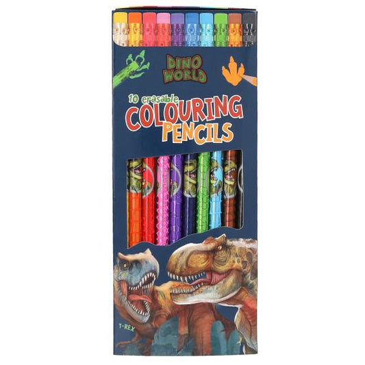 Dino World Radierbare Buntstifte