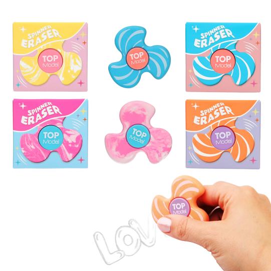 TOPModel Fidget Spinner Radiergummi
