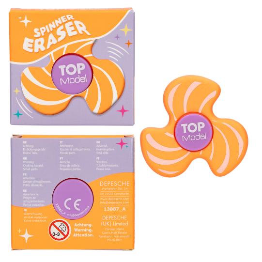 TOPModel Fidget Spinner Radiergummi
