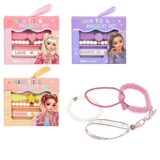 TOPModel Haar und Armband Set