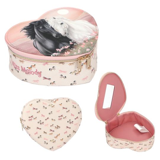 Miss Melody Mini-Schmuckschatulle in Herzform BLOSSOM PONY