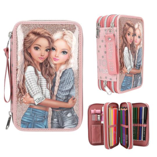 TOPModel 3-Fach-Federtasche DOTS