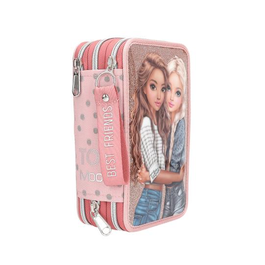 TOPModel 3-Fach-Federtasche DOTS