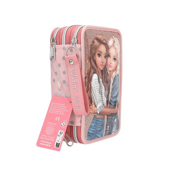 TOPModel 3-Fach-Federtasche DOTS