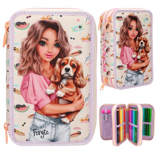 TOPModel 3-Fach-Federtasche SUNNY DOG