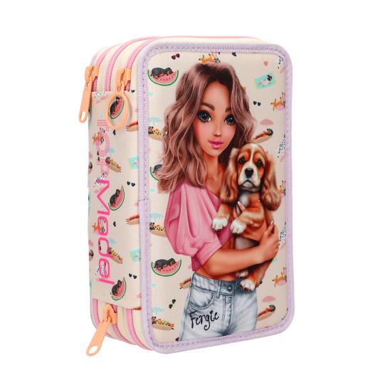 TOPModel 3-Fach-Federtasche SUNNY DOG