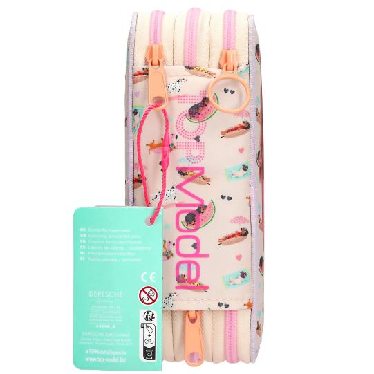 TOPModel 3-Fach-Federtasche SUNNY DOG