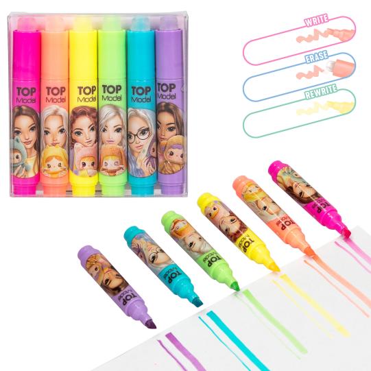 TOPModel Radierbare Mini Highlighter