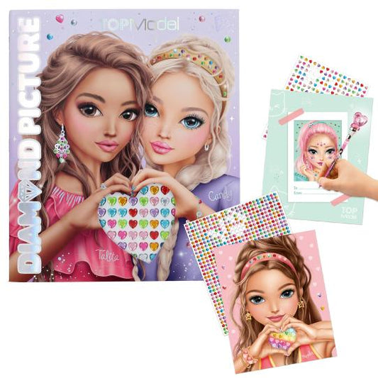 TOPModel Create your Diamond Picture Stickerbuch