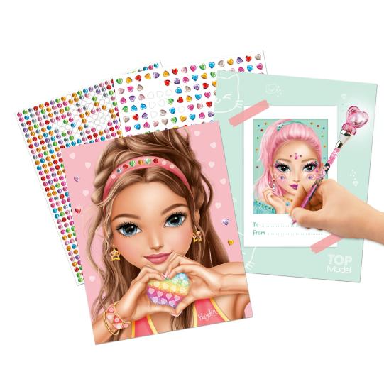 TOPModel Create your Diamond Picture Stickerbuch