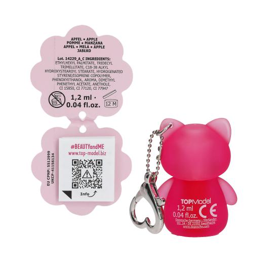 TOPModel Lipgloss Tier Anhänger GLOW TO GO