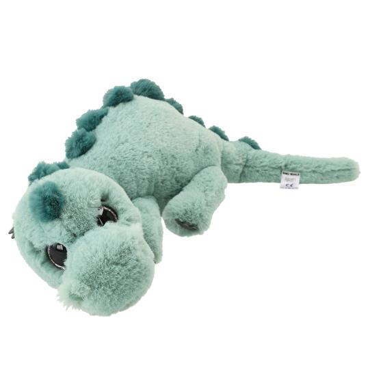 Dino World Plüschdino liegend hellgrün 50 cm