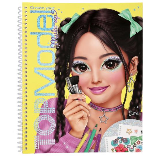 Create your TOPModel Make Up Malbuch