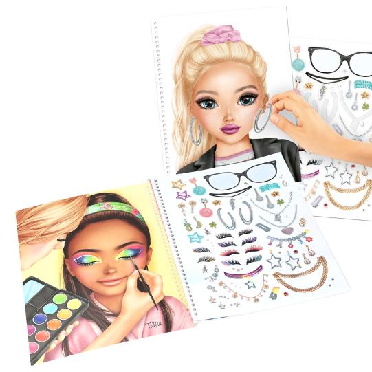 Create your TOPModel Make Up Malbuch