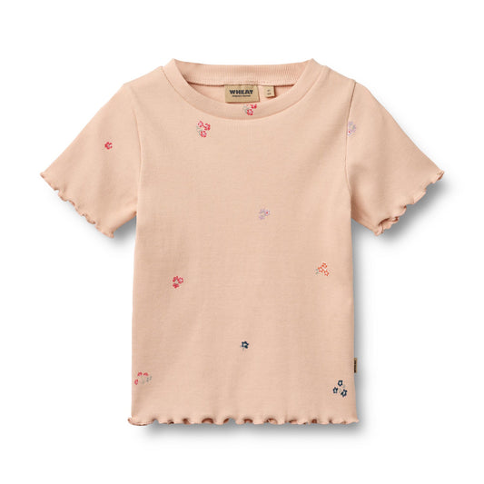 Wheat Rib T-Shirt Alicia