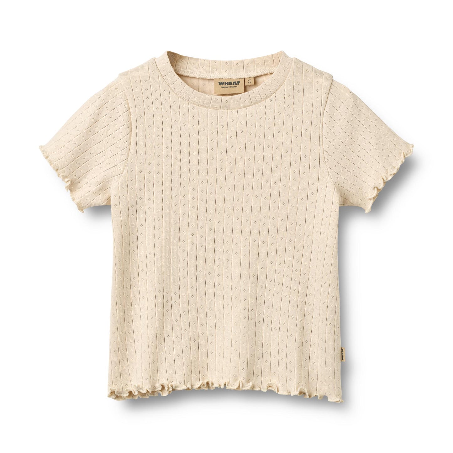 Wheat Rib T-Shirt Irene