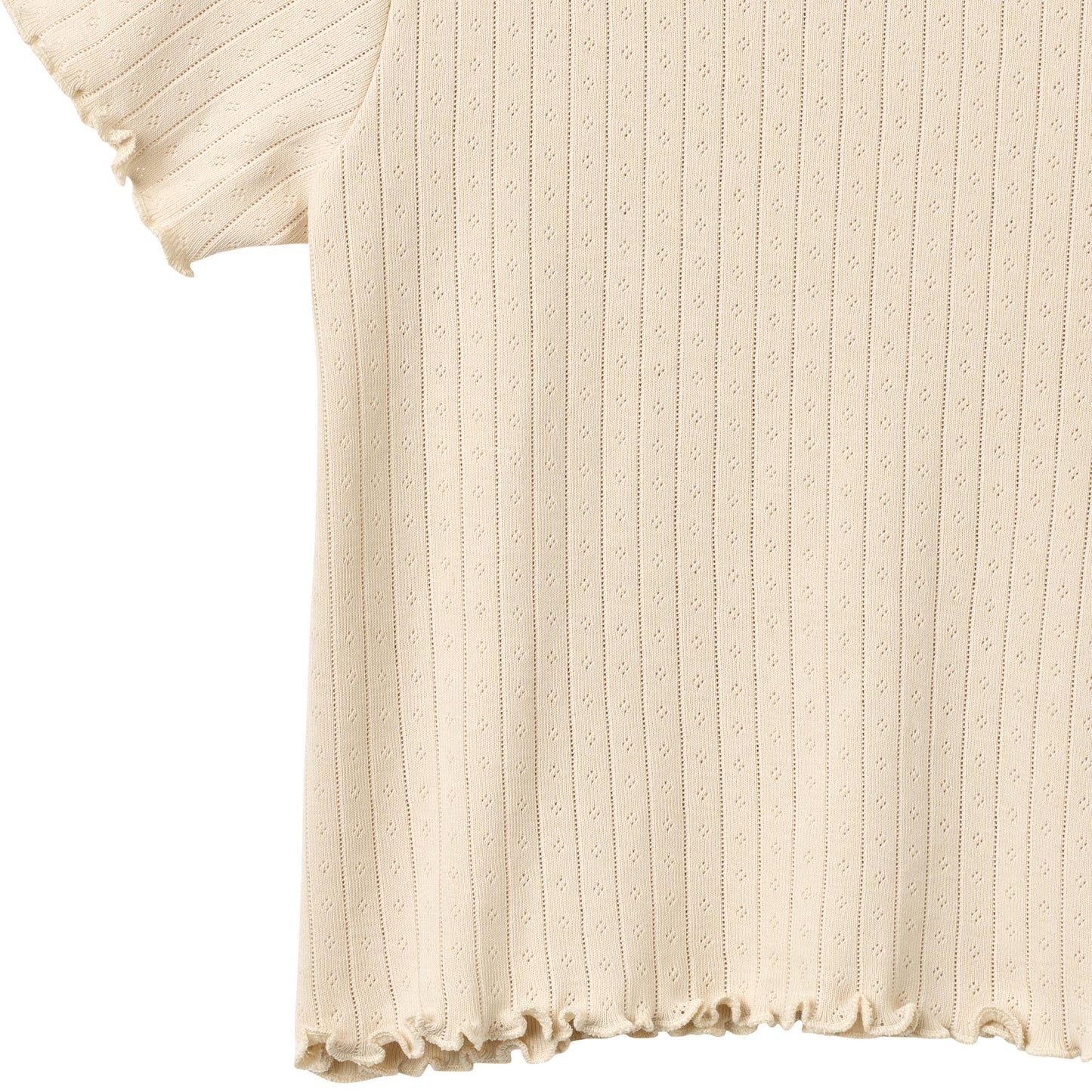 Wheat Rib T-Shirt Irene